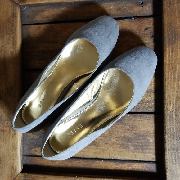 Set of 2 Vintage SEARS chunky heels - Picture 5 of 9